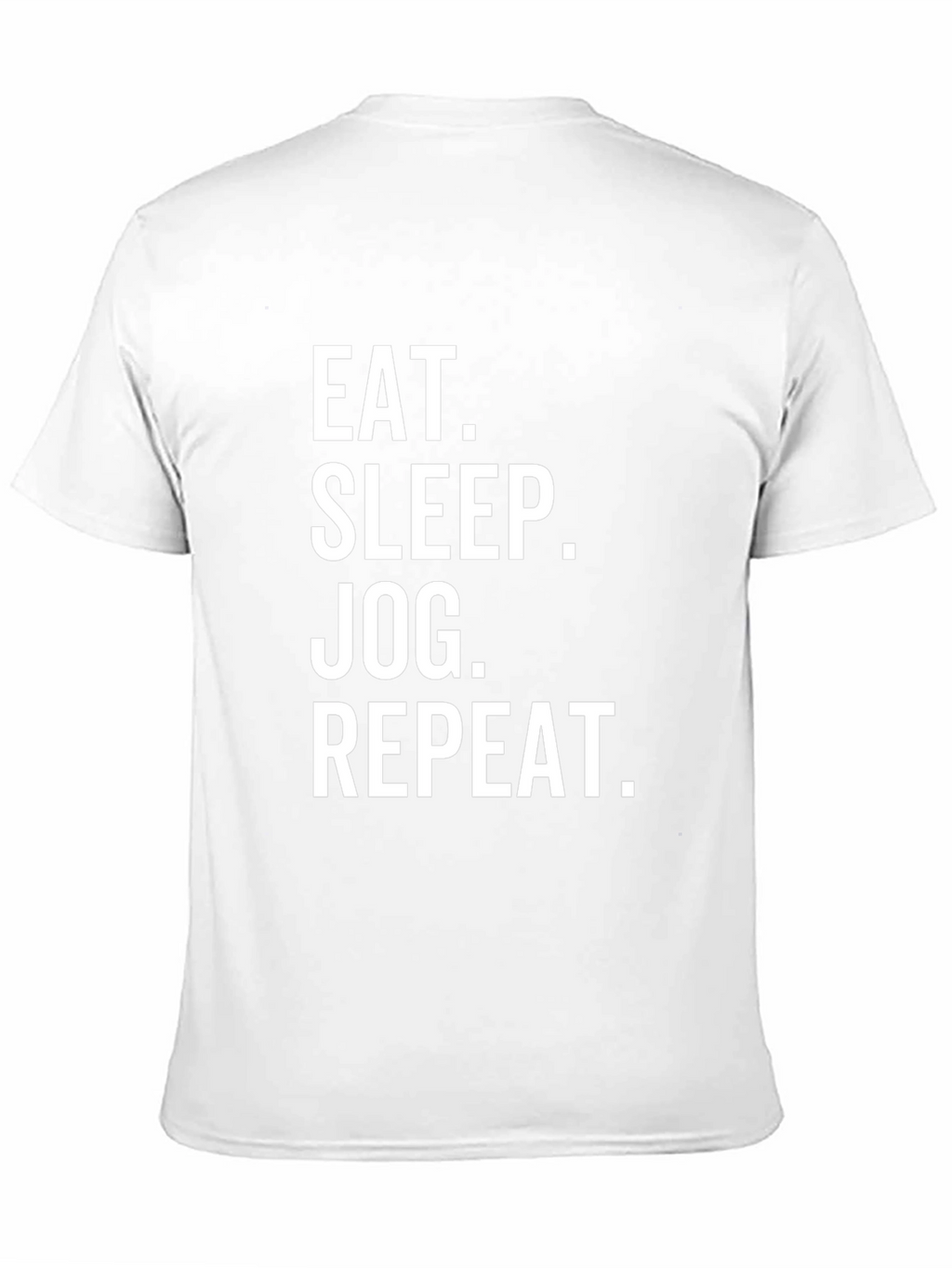 Eat Sleep Jog Repeat Graphic T-Shirt