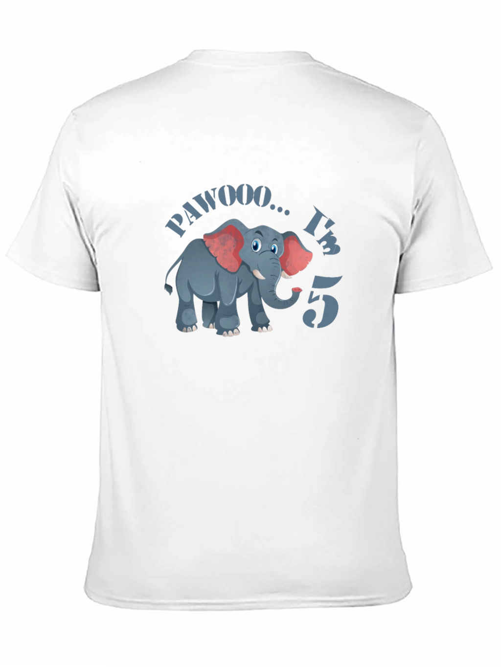 PAWOOO Im 5 Birthday T-Shirt