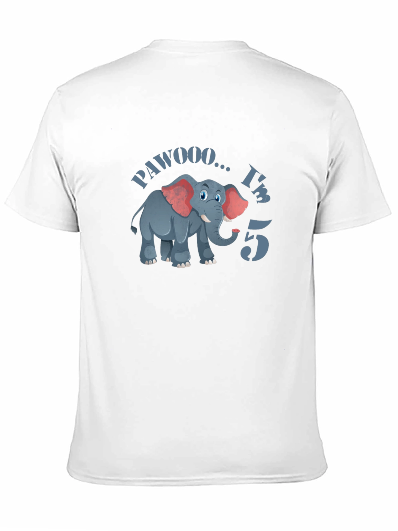 PAWOOO Im 5 Birthday T-Shirt