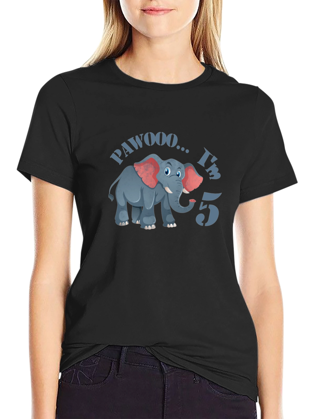 PAWOOO Im 5 Birthday T-Shirt