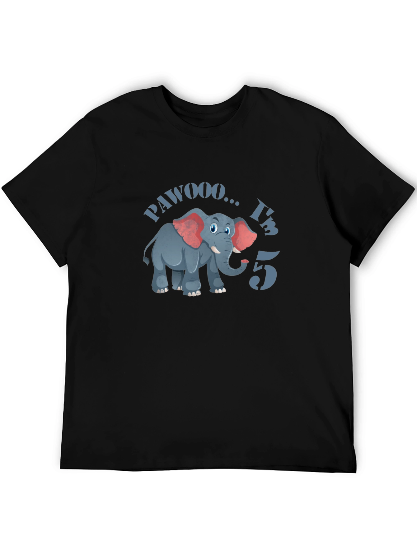 PAWOOO Im 5 Birthday T-Shirt