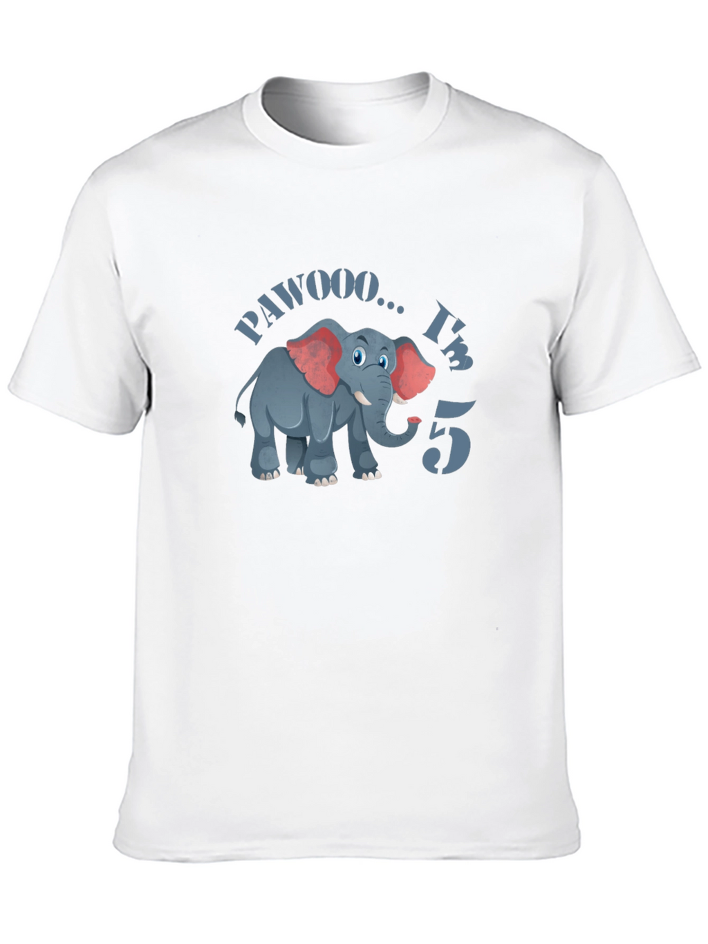 PAWOOO Im 5 Birthday T-Shirt