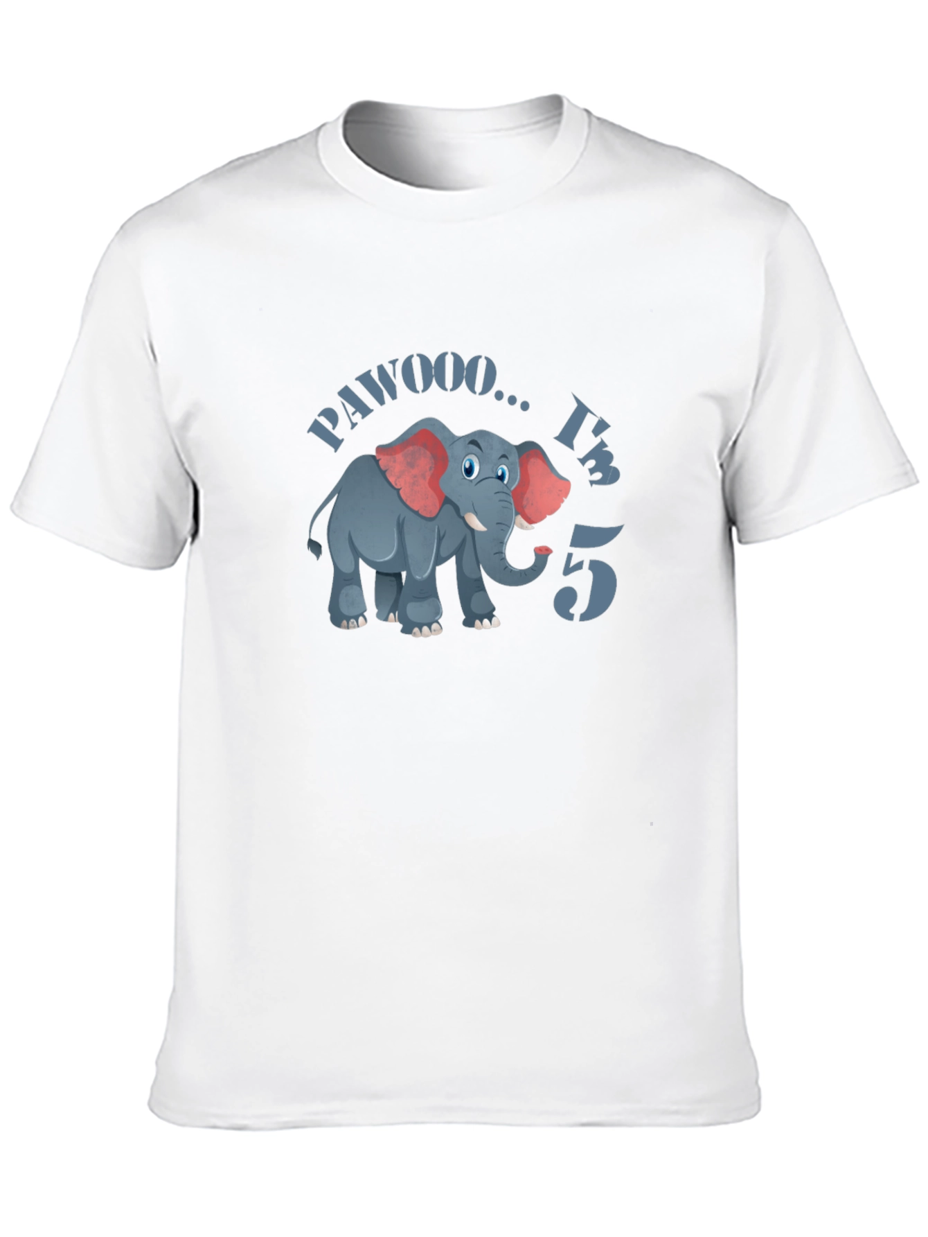 PAWOOO Im 5 Birthday T-Shirt