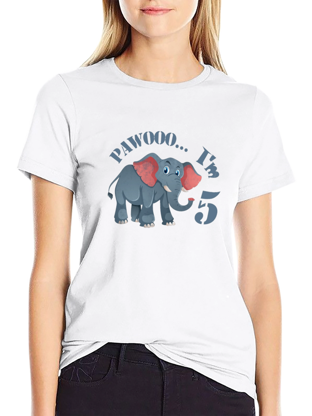 PAWOOO Im 5 Birthday T-Shirt