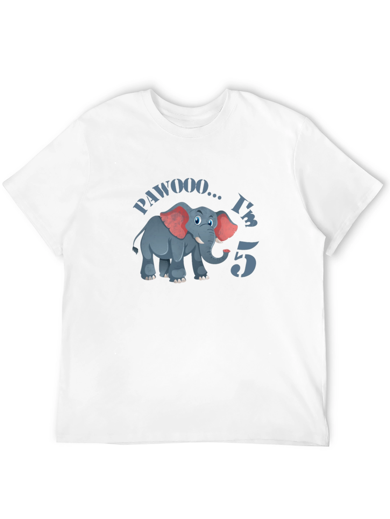 PAWOOO Im 5 Birthday T-Shirt