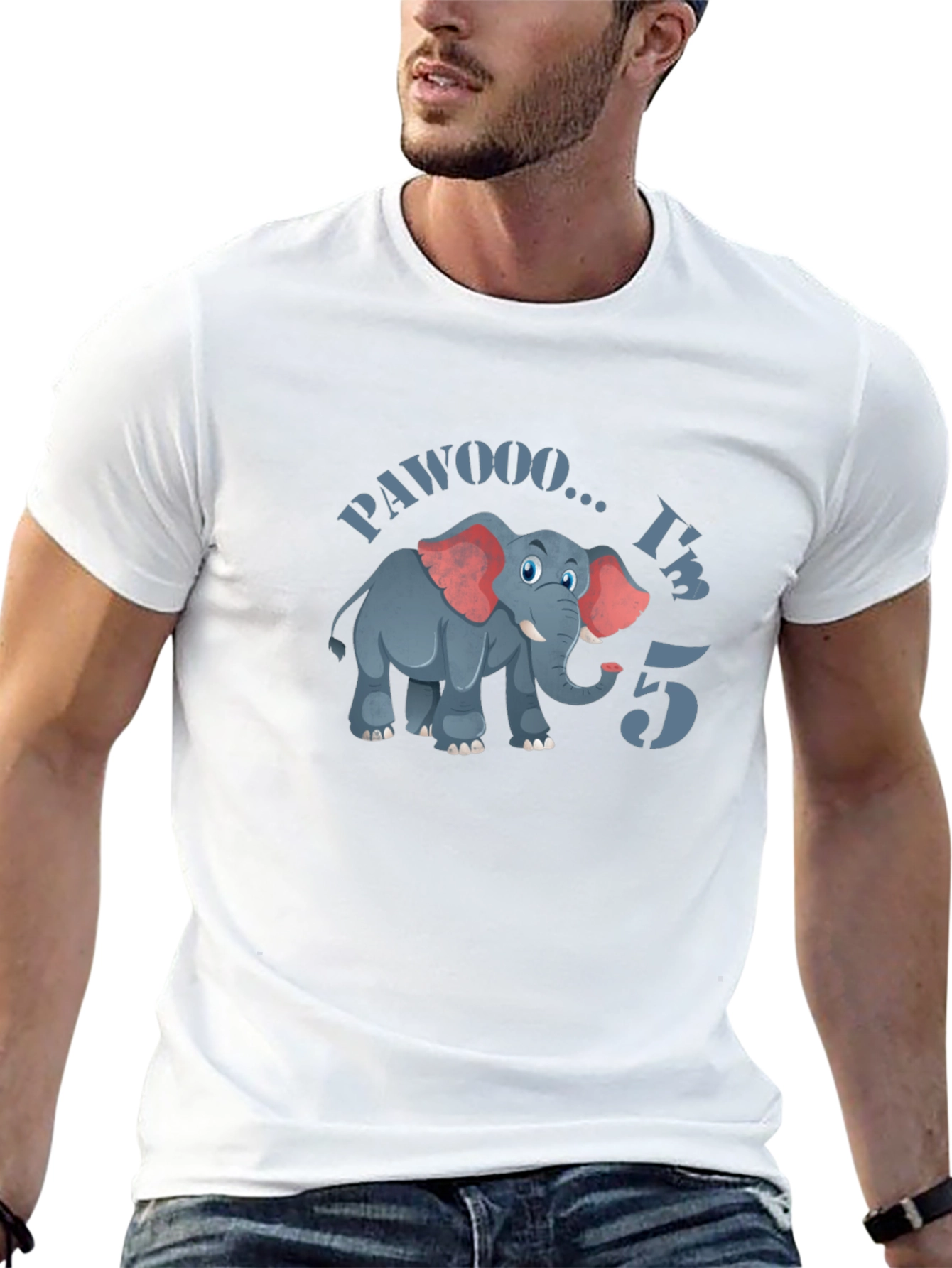 PAWOOO Im 5 Birthday T-Shirt