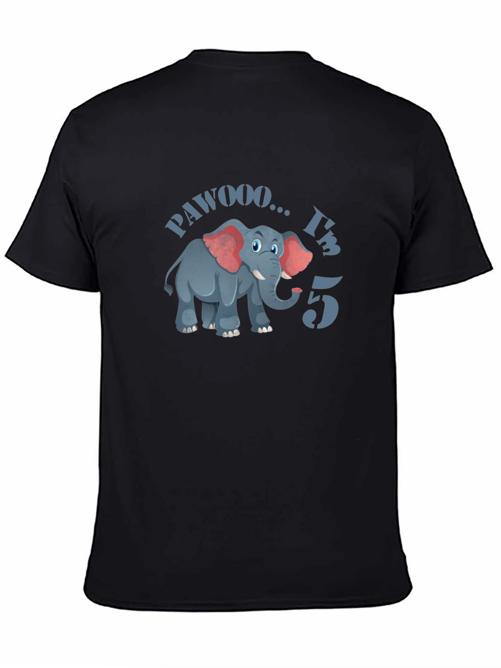 PAWOOO Im 5 Birthday T-Shirt