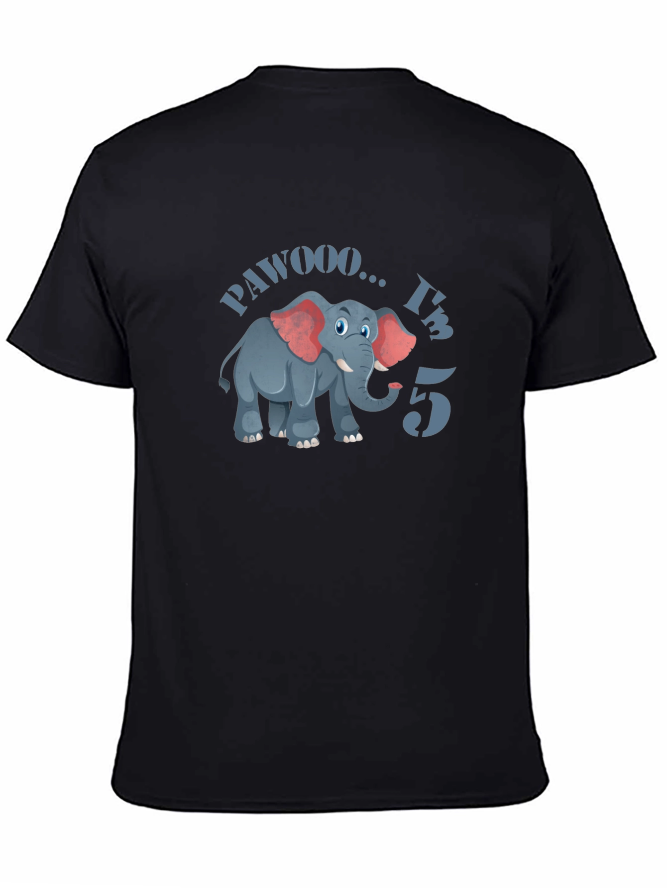PAWOOO Im 5 Birthday T-Shirt