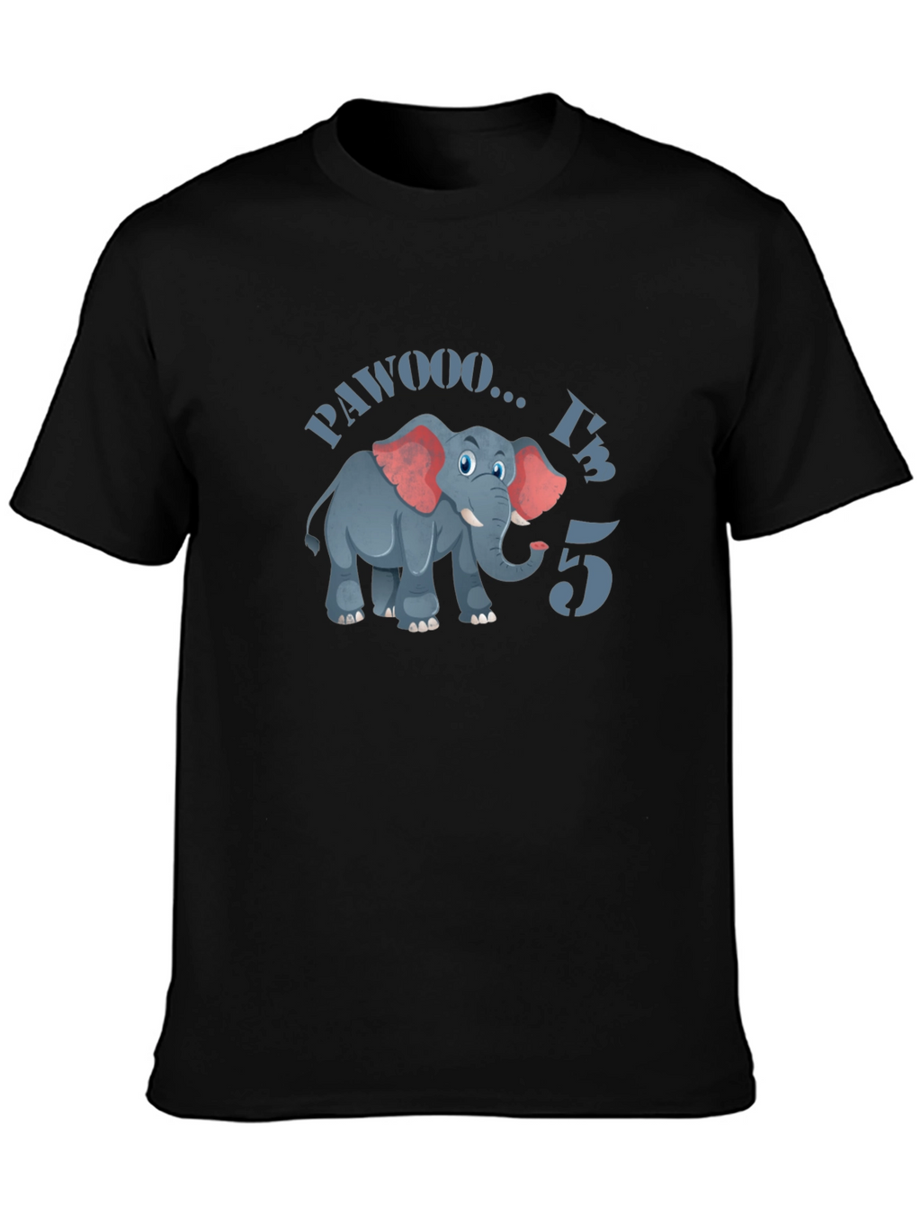 PAWOOO Im 5 Birthday T-Shirt