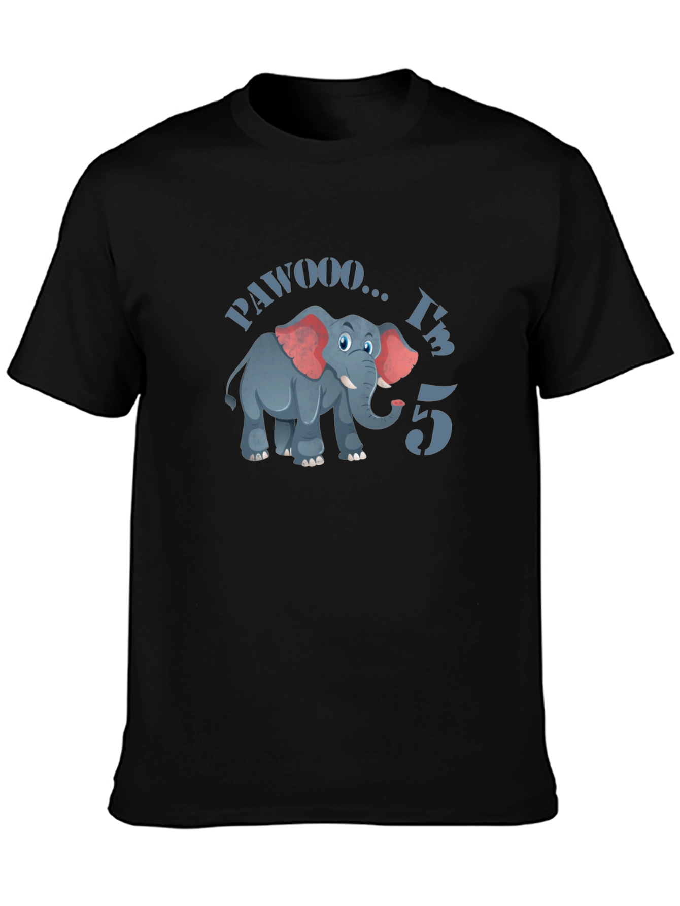 PAWOOO Im 5 Birthday T-Shirt