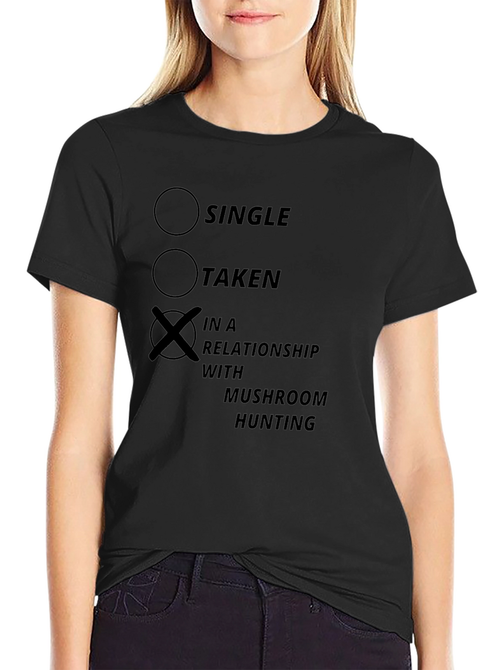 Mushroom Hunting Relationship T-Shirt