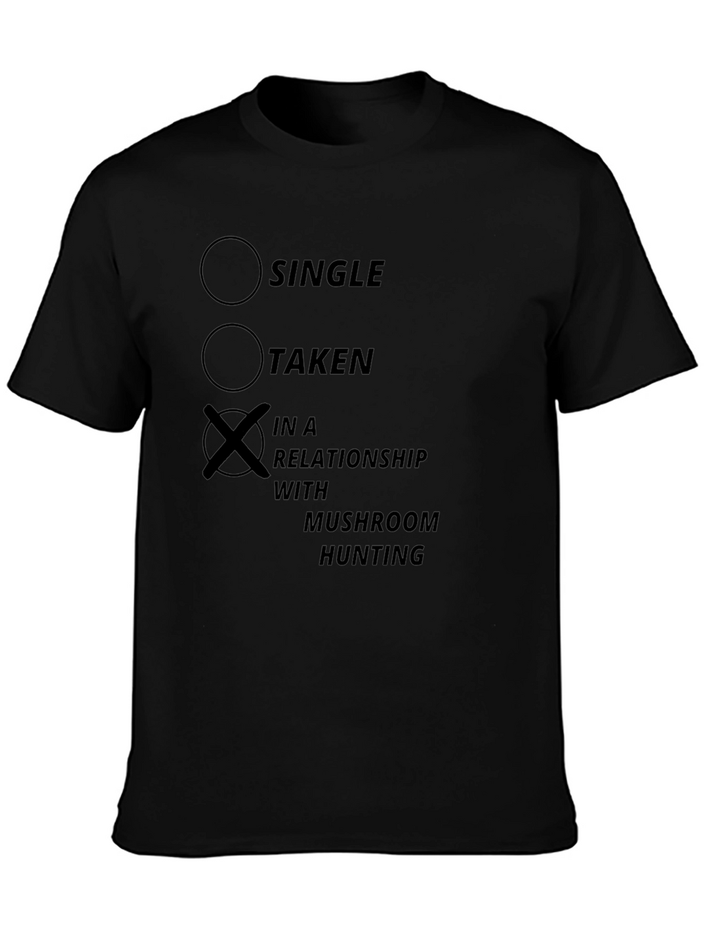 Mushroom Hunting Relationship T-Shirt
