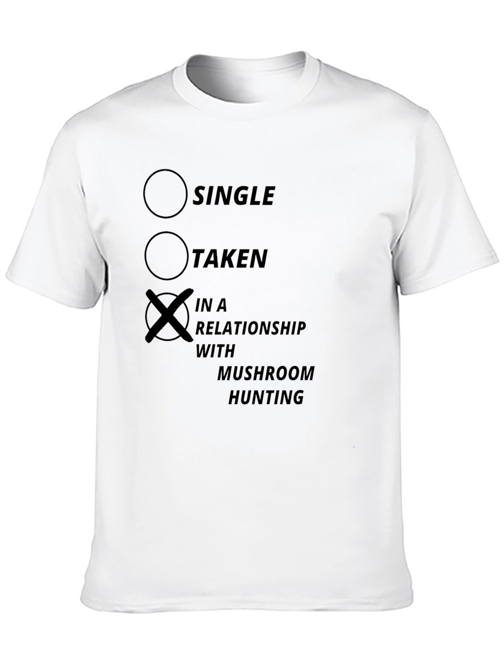 Mushroom Hunting Relationship T-Shirt