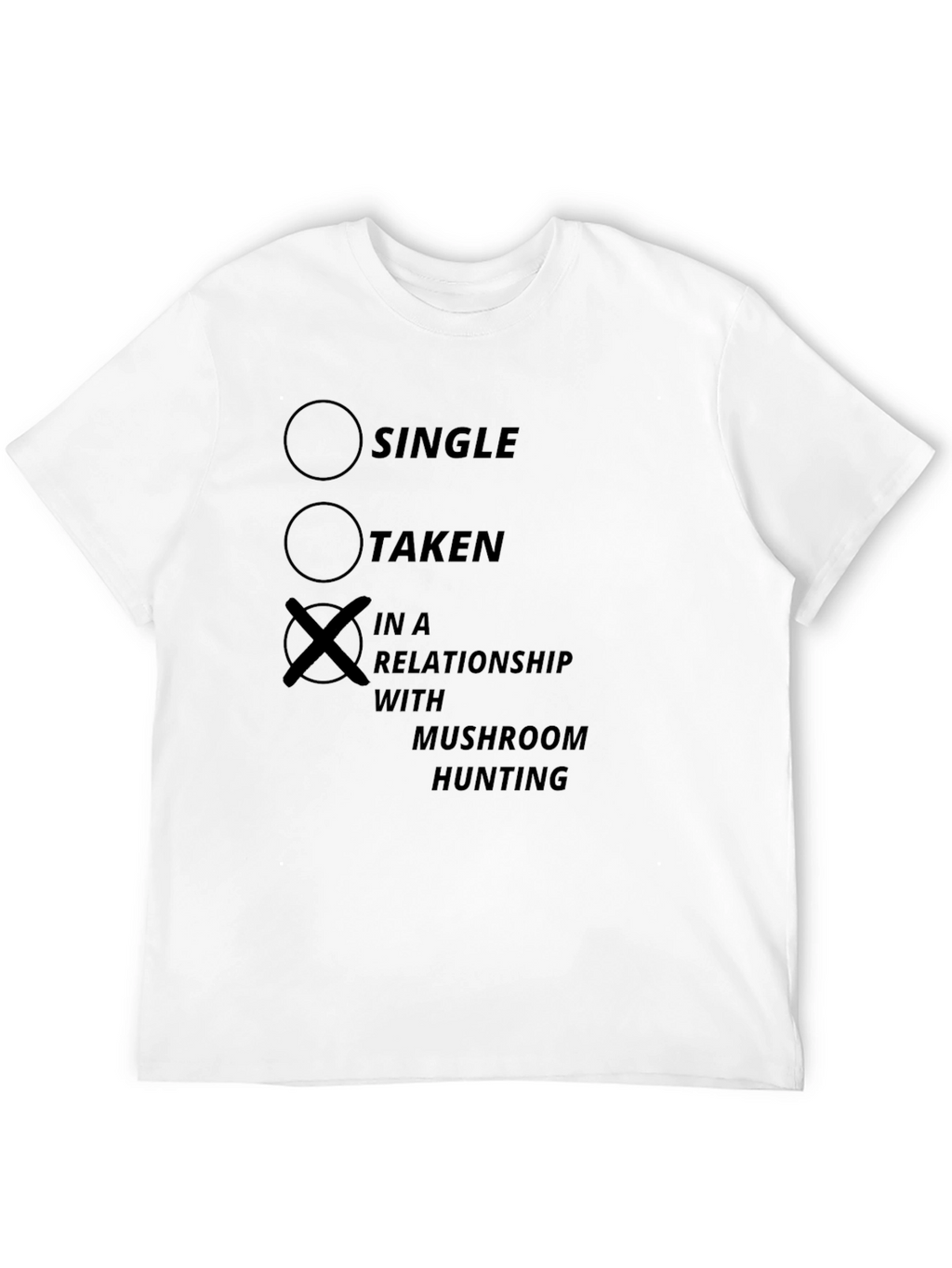 Mushroom Hunting Relationship T-Shirt