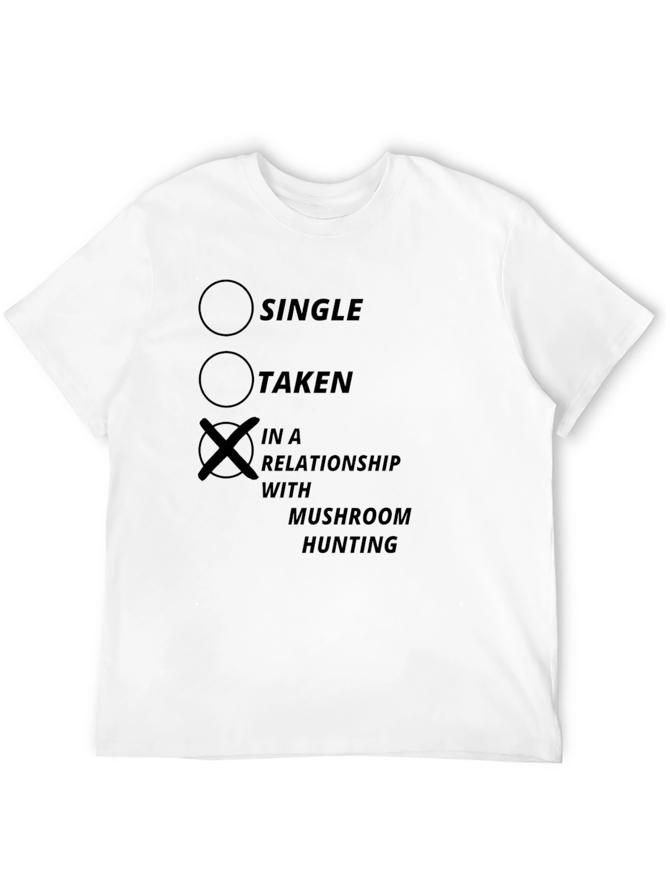Mushroom Hunting Relationship T-Shirt