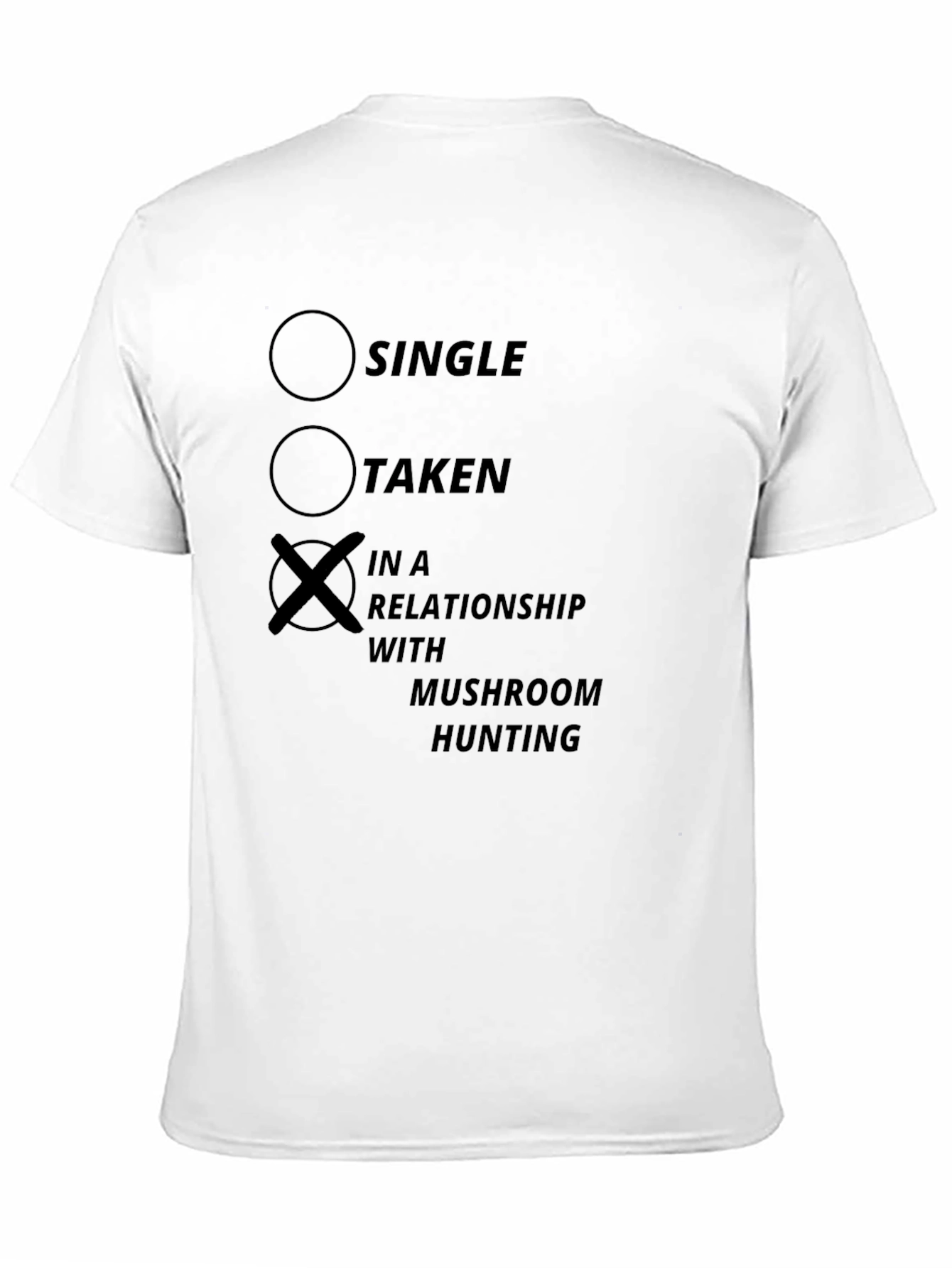 Mushroom Hunting Relationship T-Shirt