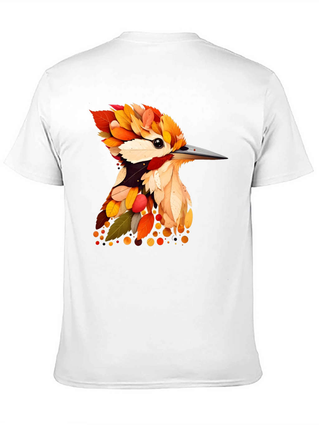 Autumn Leaf Bird Graphic Tee