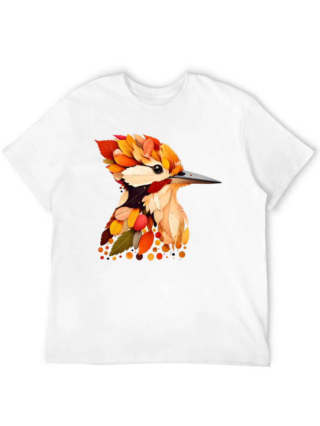 Autumn Leaf Bird Graphic Tee