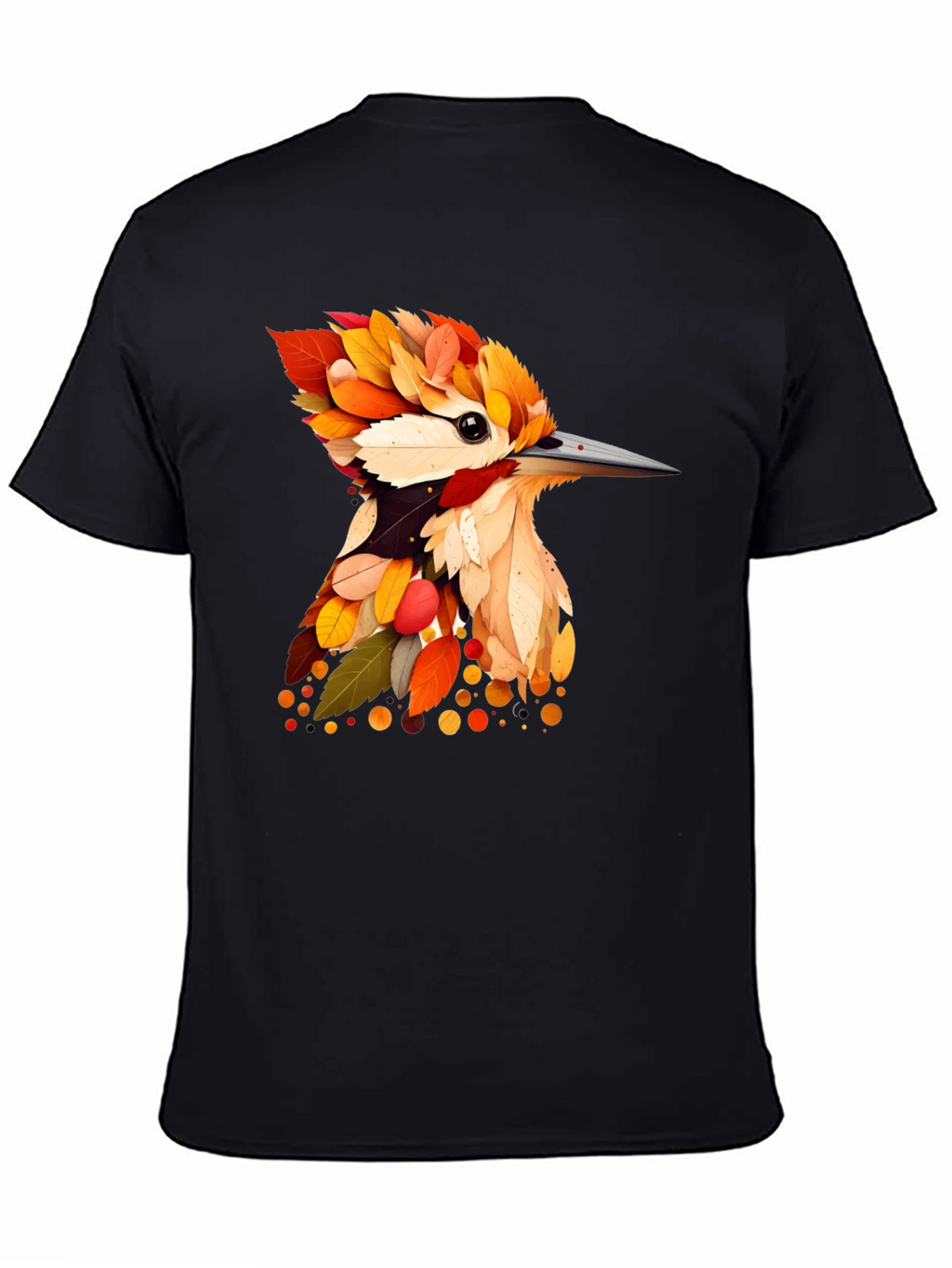 Autumn Leaf Bird Graphic Tee