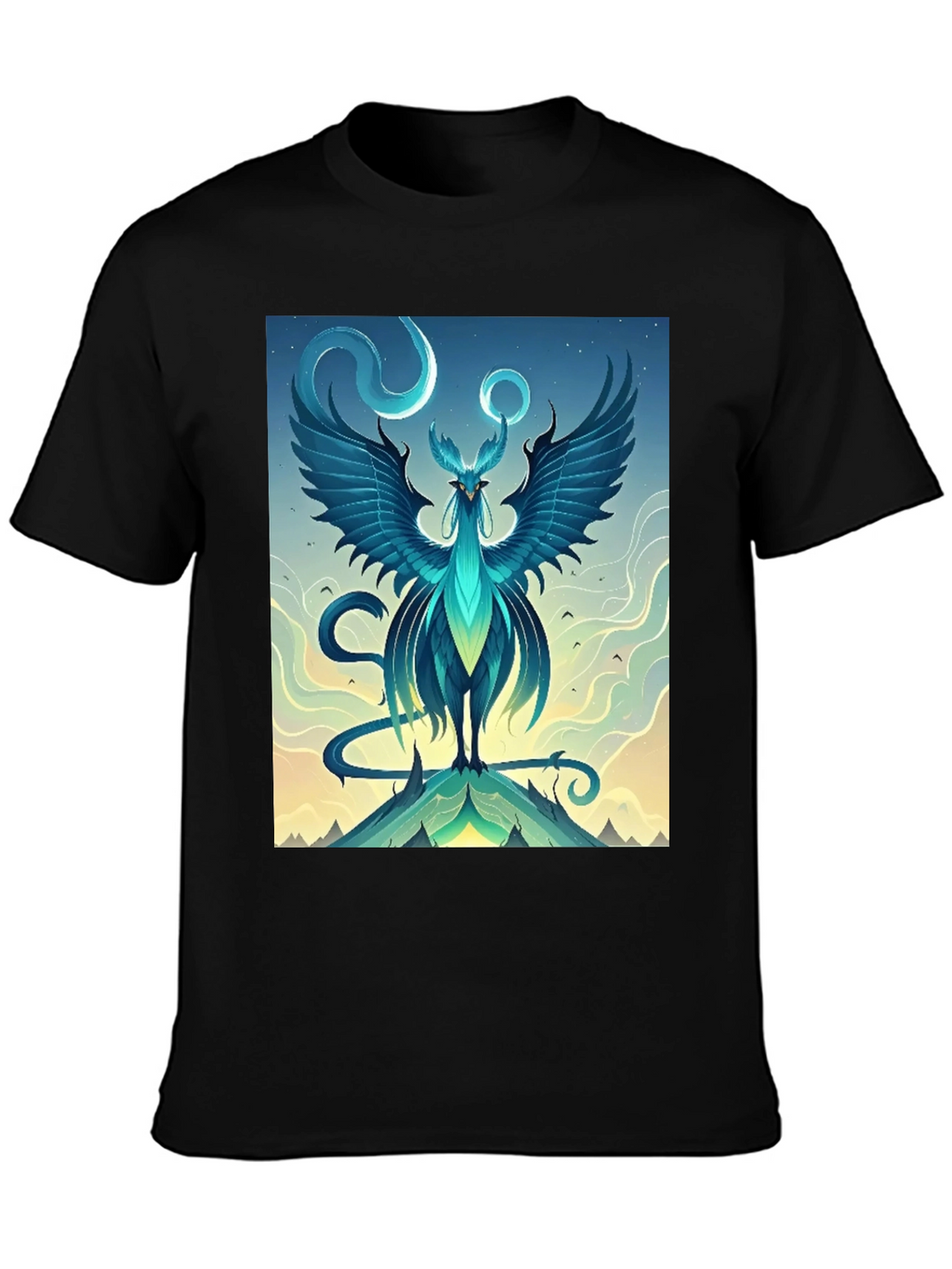Mystical Phoenix Graphic Tee