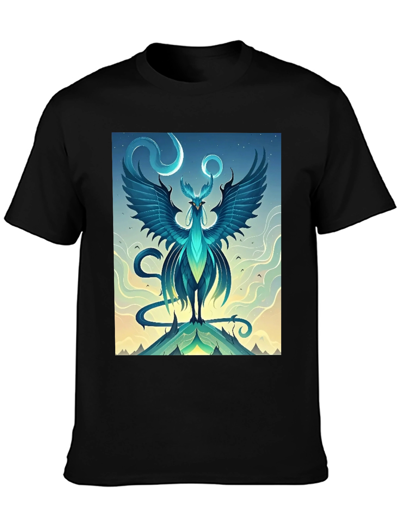 Mystical Phoenix Graphic Tee