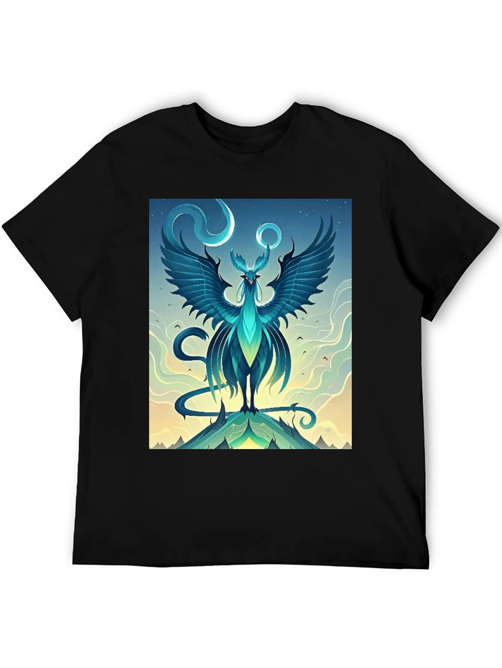 Mystical Phoenix Graphic Tee