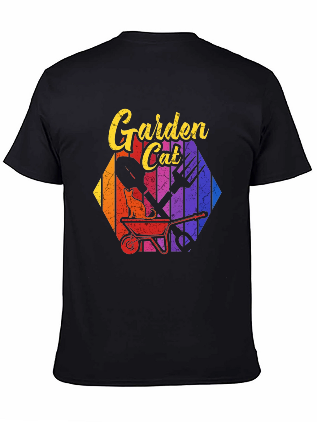 Garden Cat T-Shirt - Gardening Lover Tee