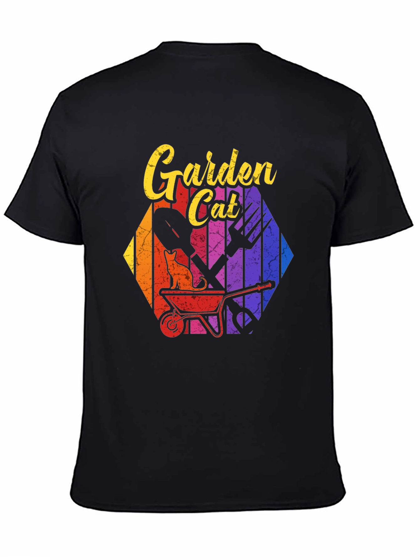Garden Cat T-Shirt - Gardening Lover Tee