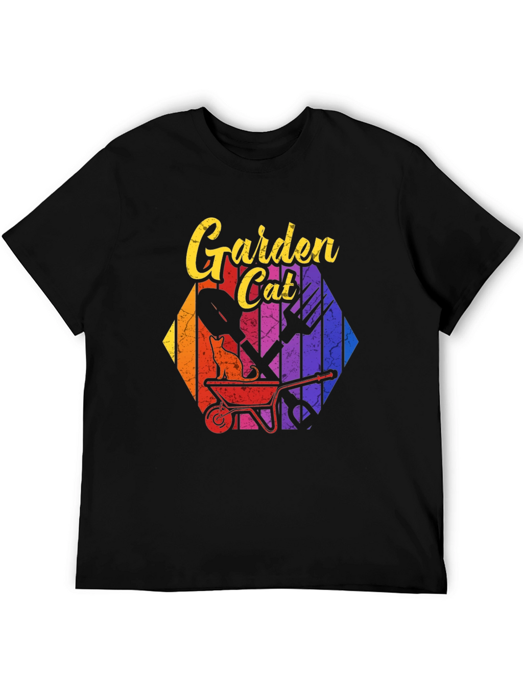 Garden Cat T-Shirt - Gardening Lover Tee