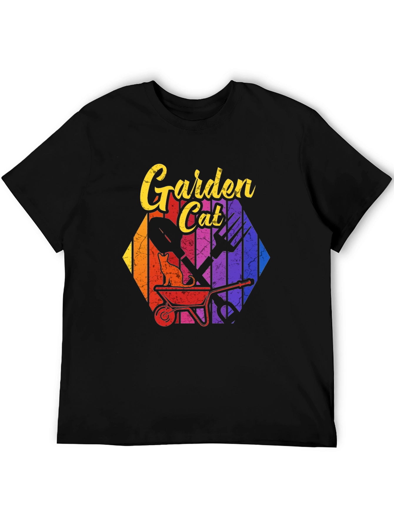 Garden Cat T-Shirt - Gardening Lover Tee