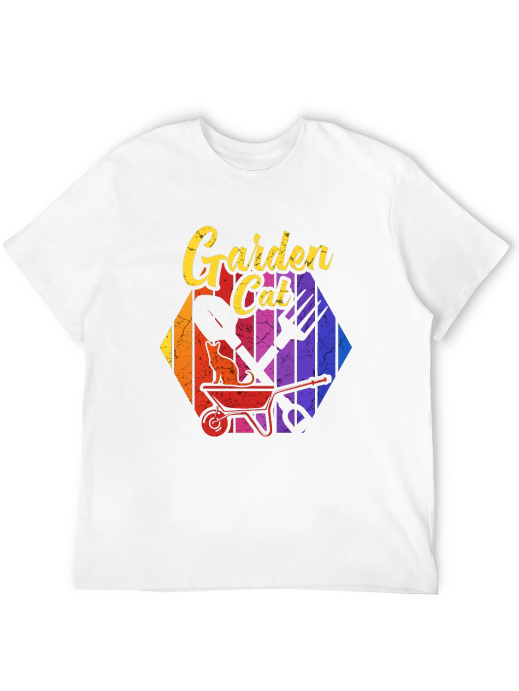 Garden Cat T-Shirt - Gardening Lover Tee