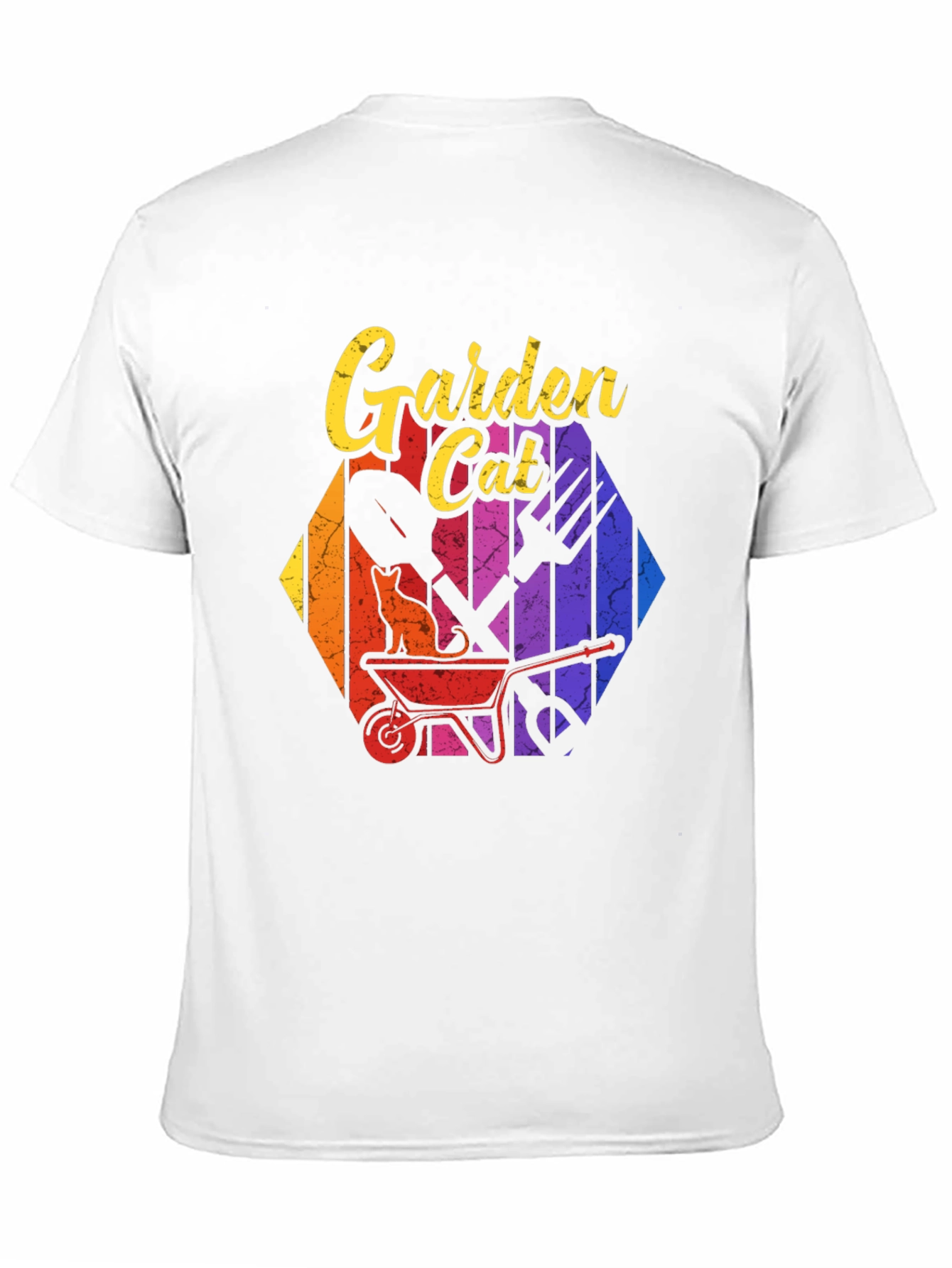 Garden Cat T-Shirt - Gardening Lover Tee