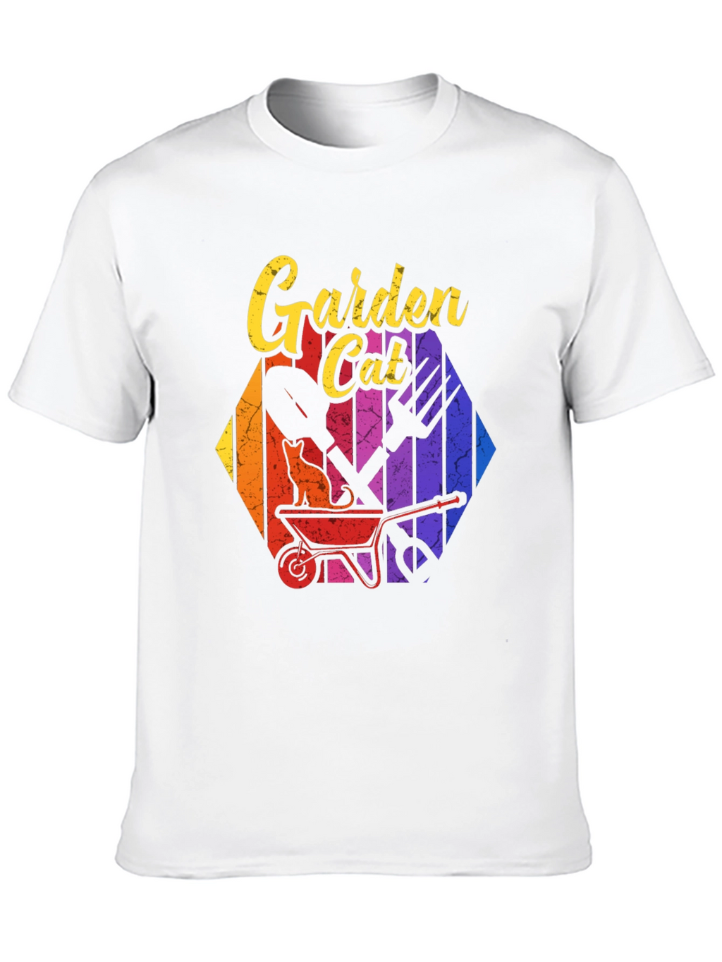 Garden Cat T-Shirt - Gardening Lover Tee