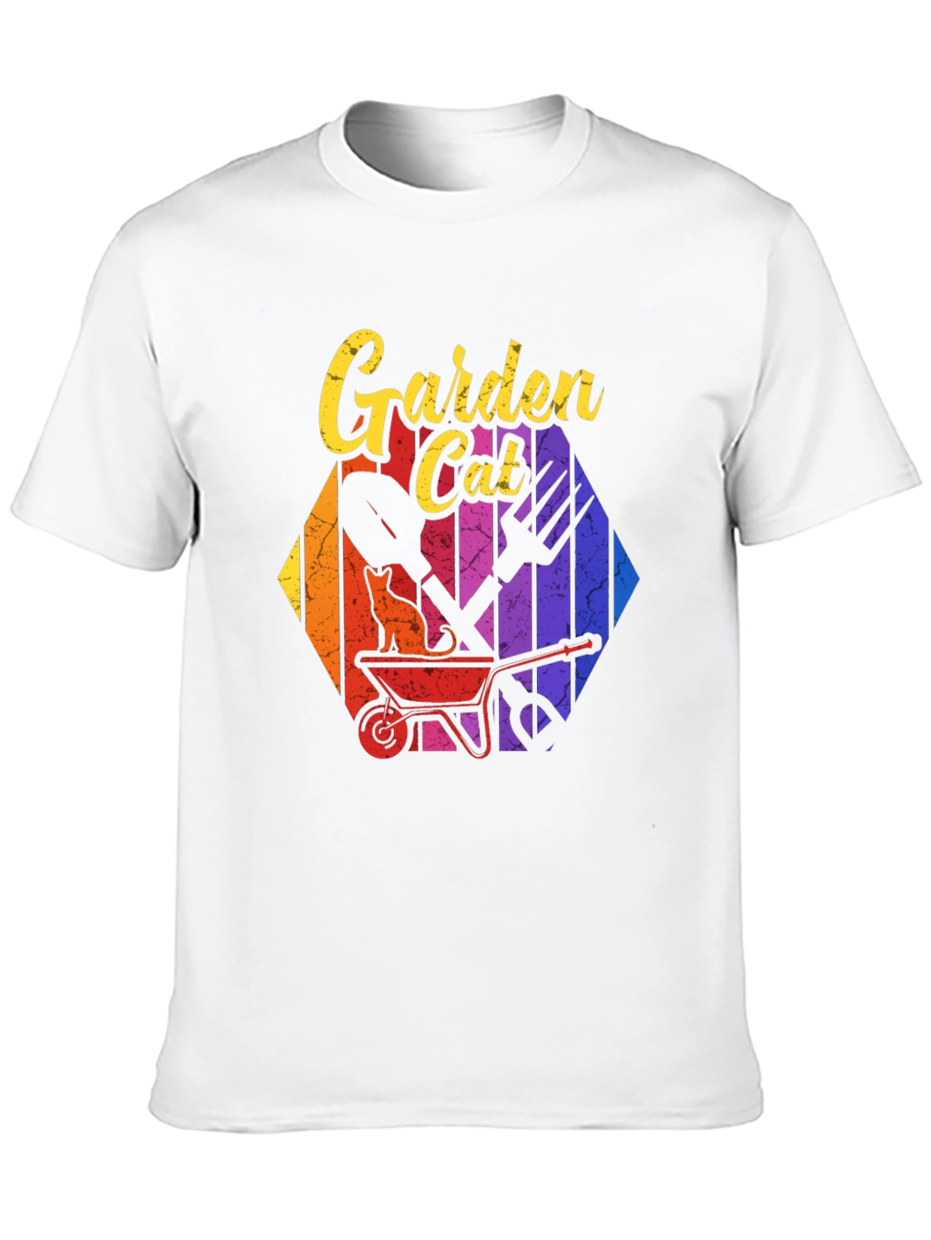 Garden Cat T-Shirt - Gardening Lover Tee