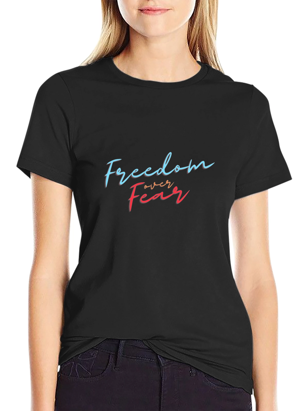 Freedom Over Fear Graphic Tee