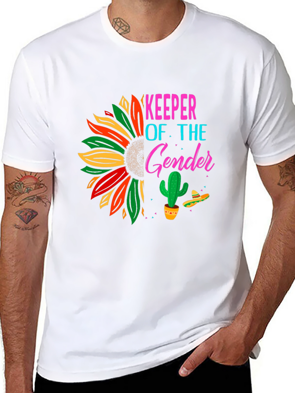 Gender Keeper Sunflower T-Shirt