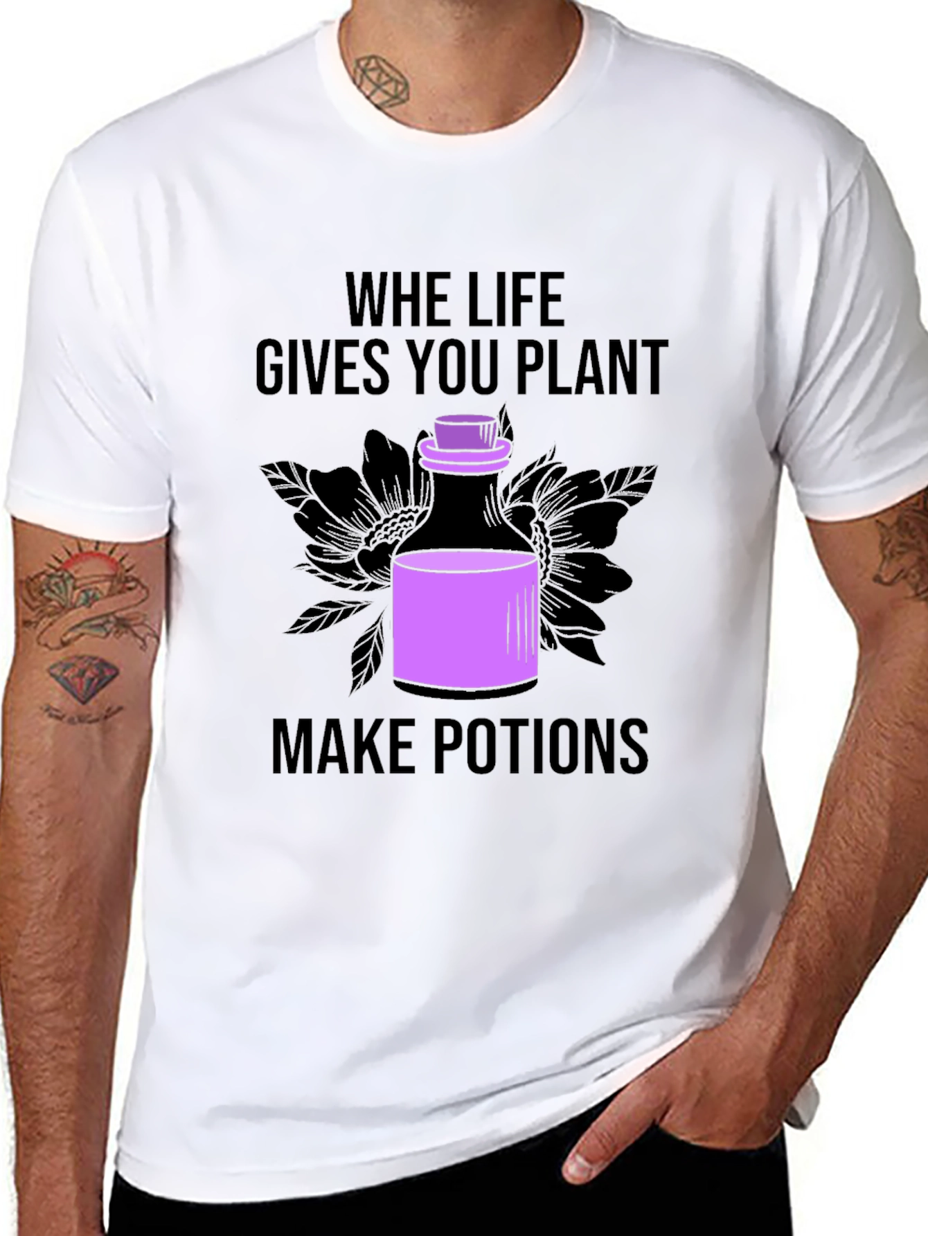 Plant Potion T-Shirt - Fun Graphic Tee