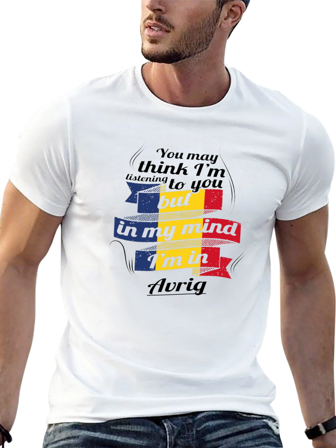 Avrig Mind T-Shirt - Romania Flag