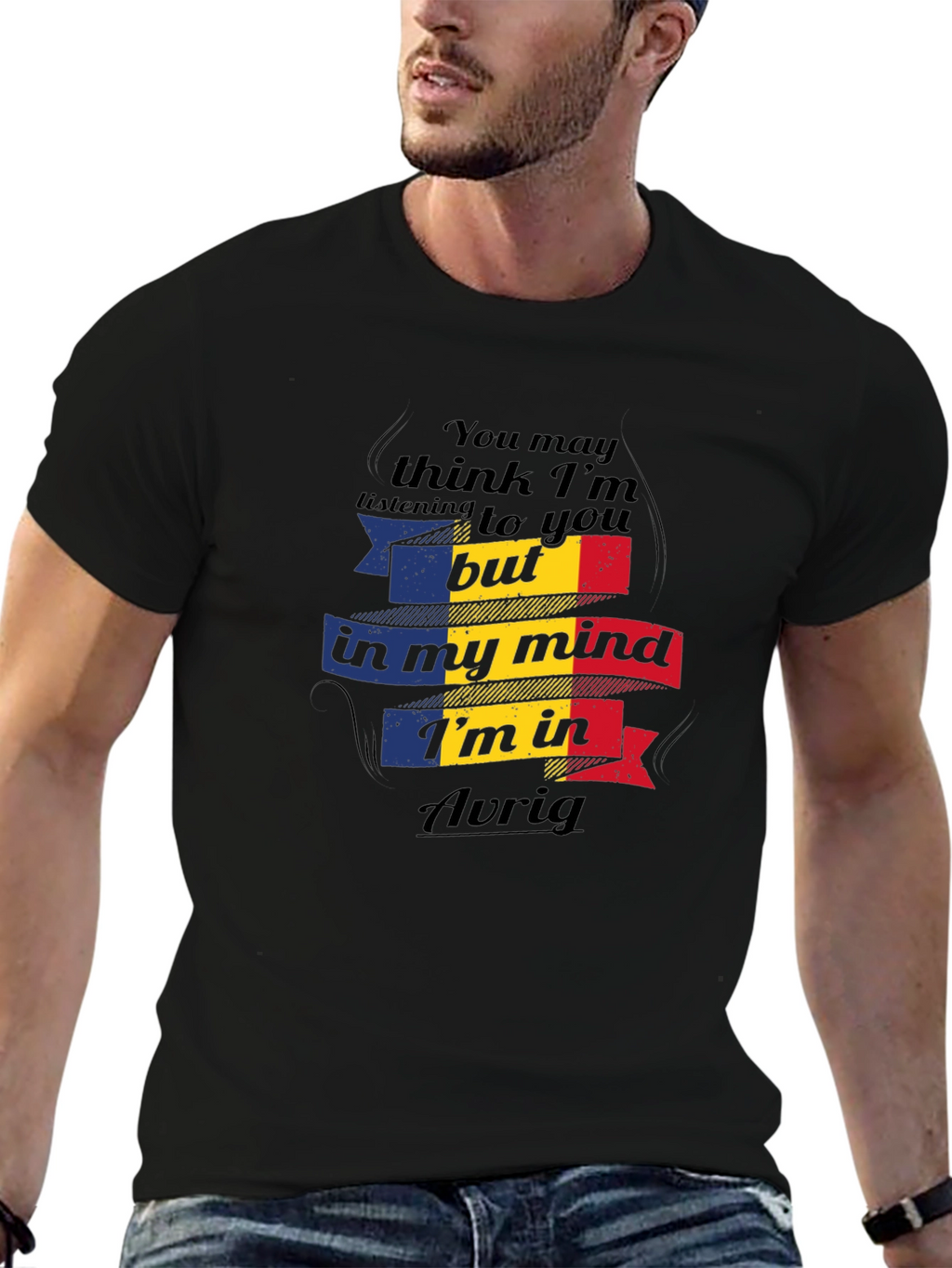 Avrig Mind T-Shirt - Romania Flag