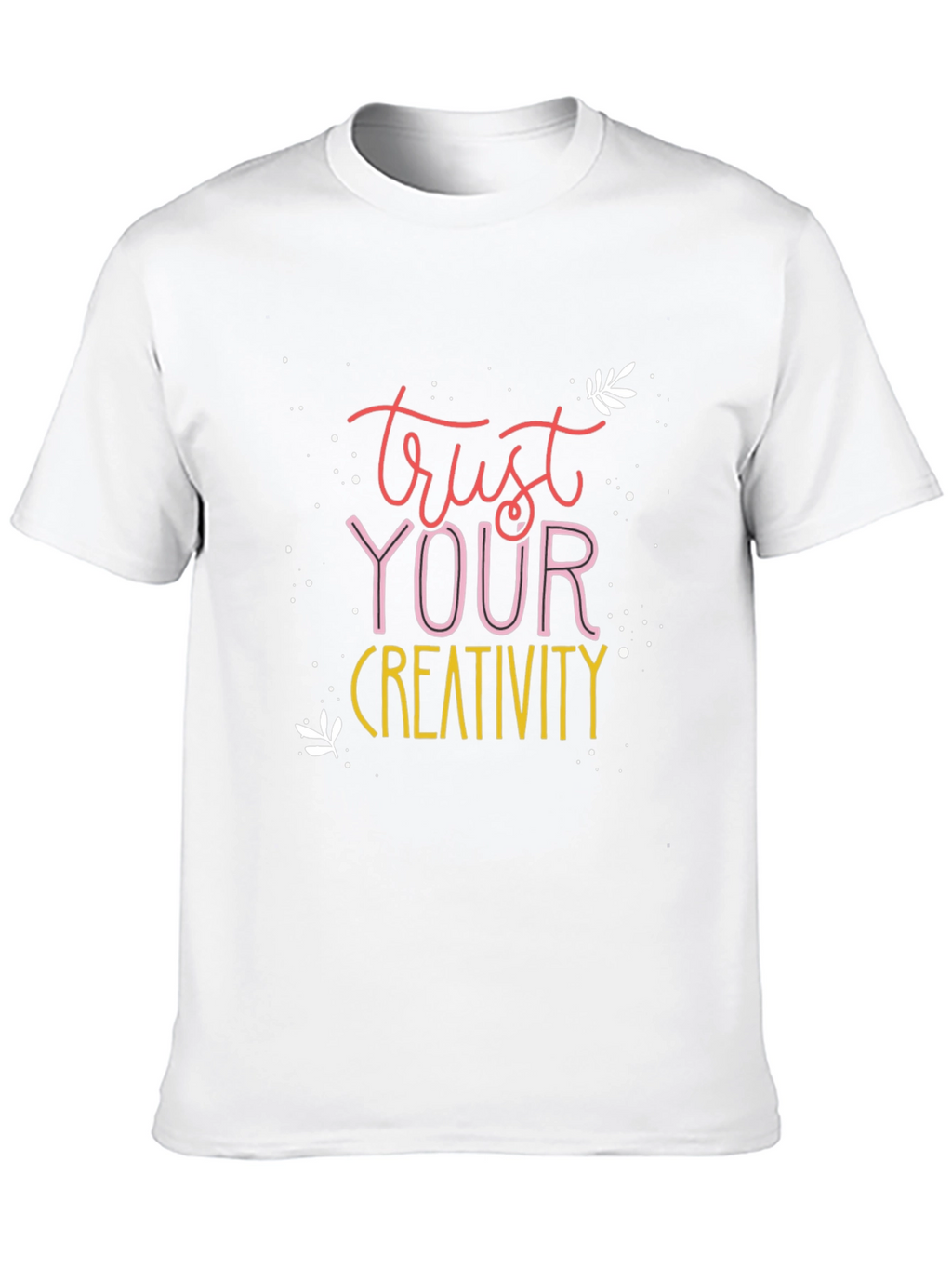 Trust Your Creativity Graphic Tee - Black