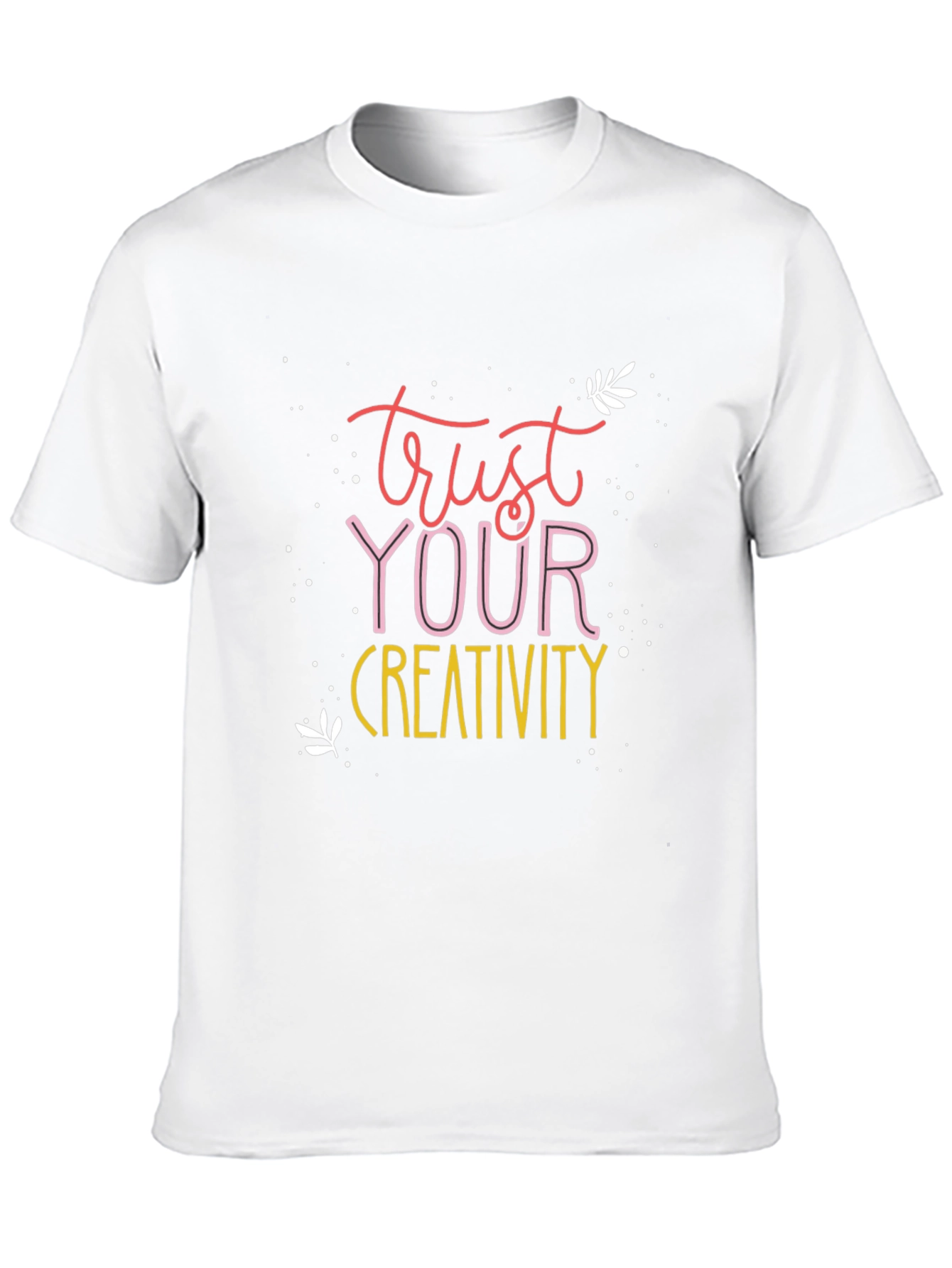 Trust Your Creativity Graphic Tee - Black