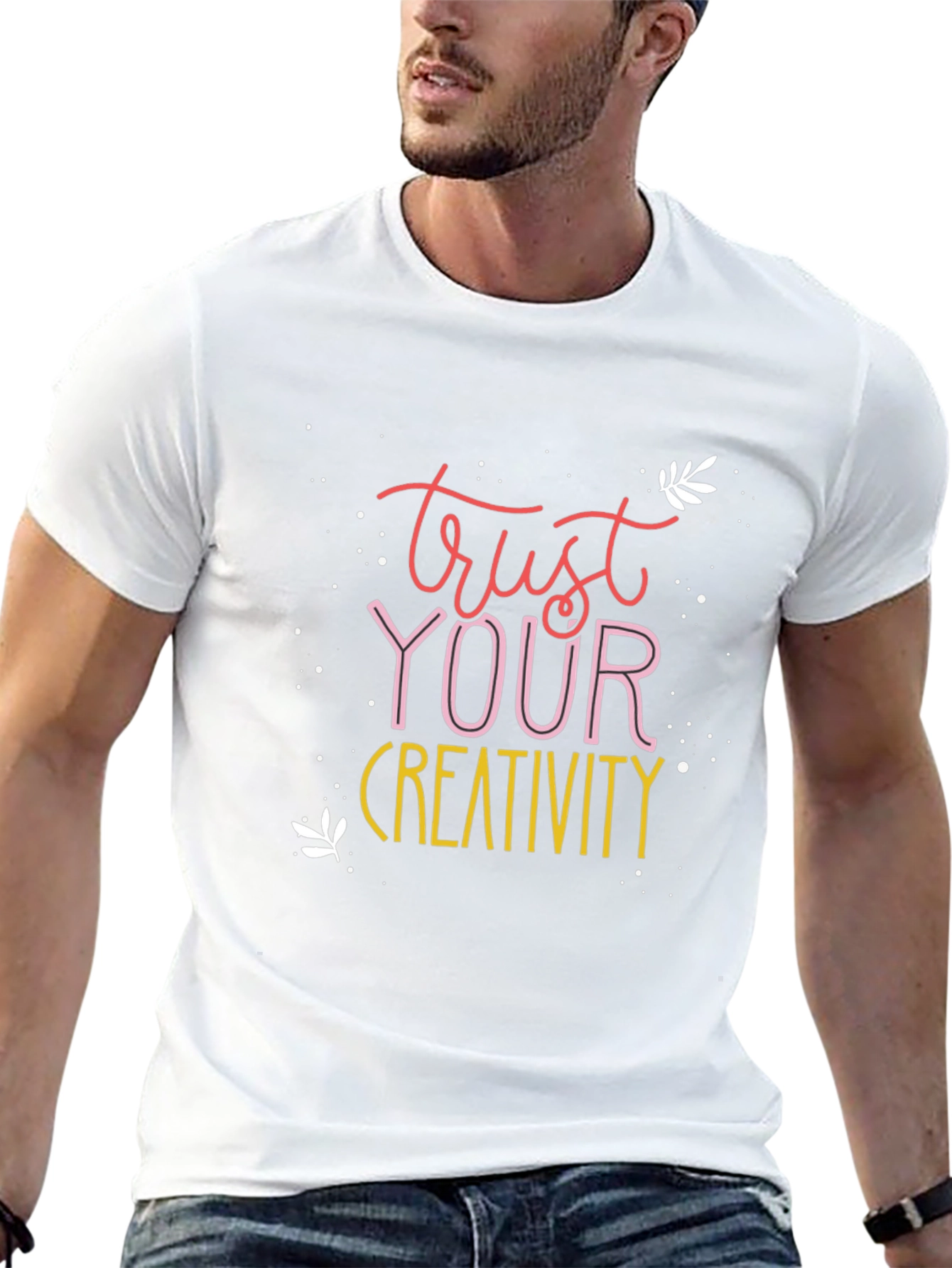 Trust Your Creativity Graphic Tee - Black