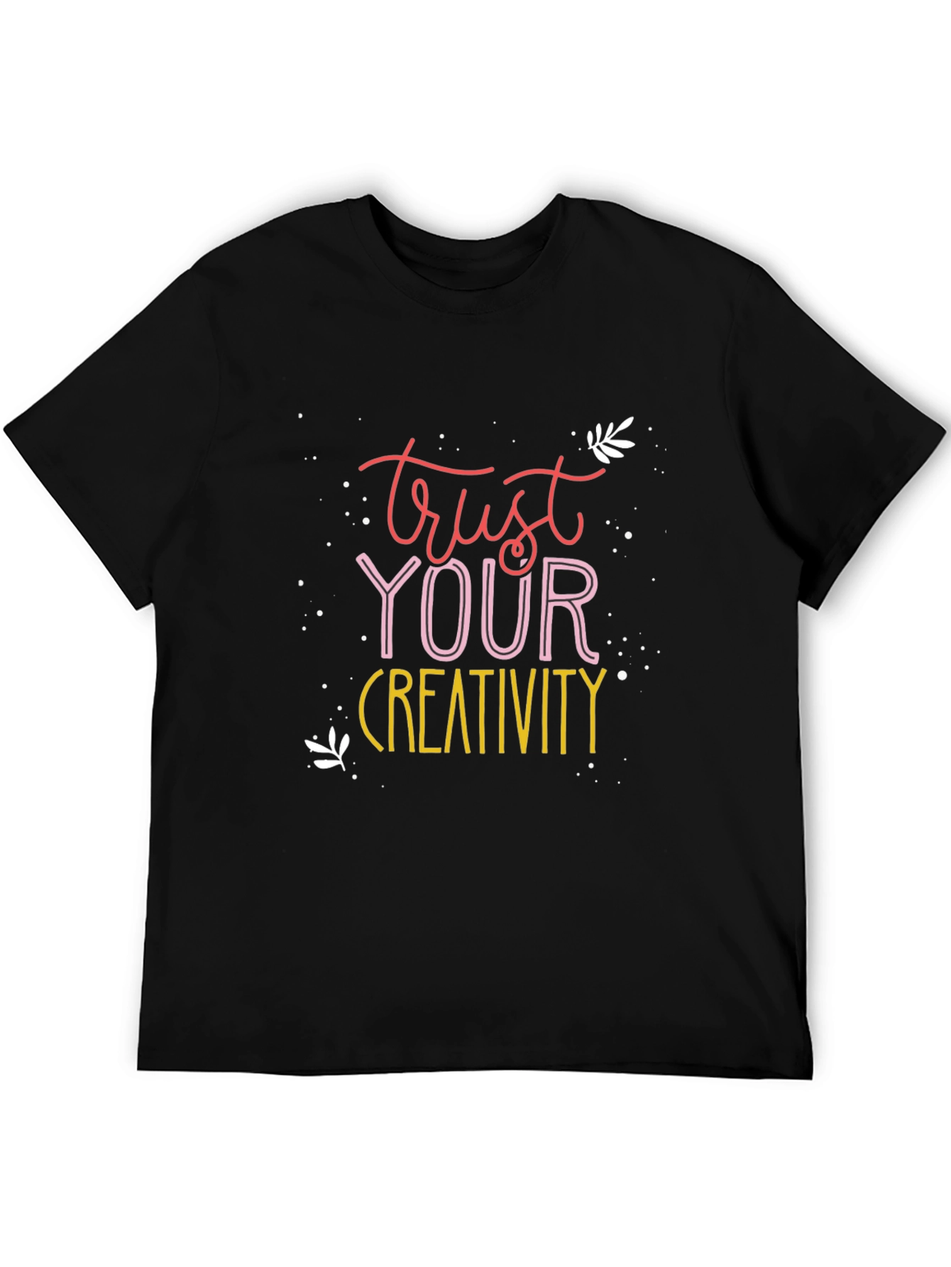Trust Your Creativity Graphic Tee - Black