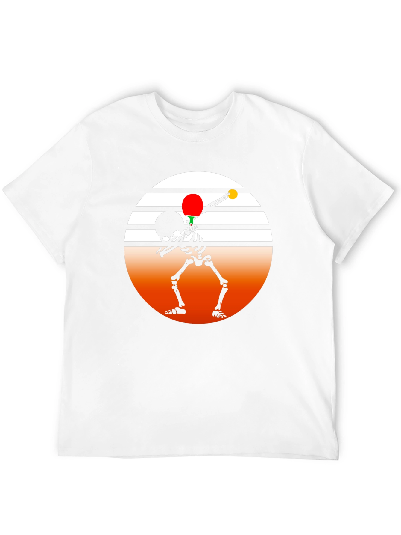 Skeleton Dab Ping Pong T-Shirt