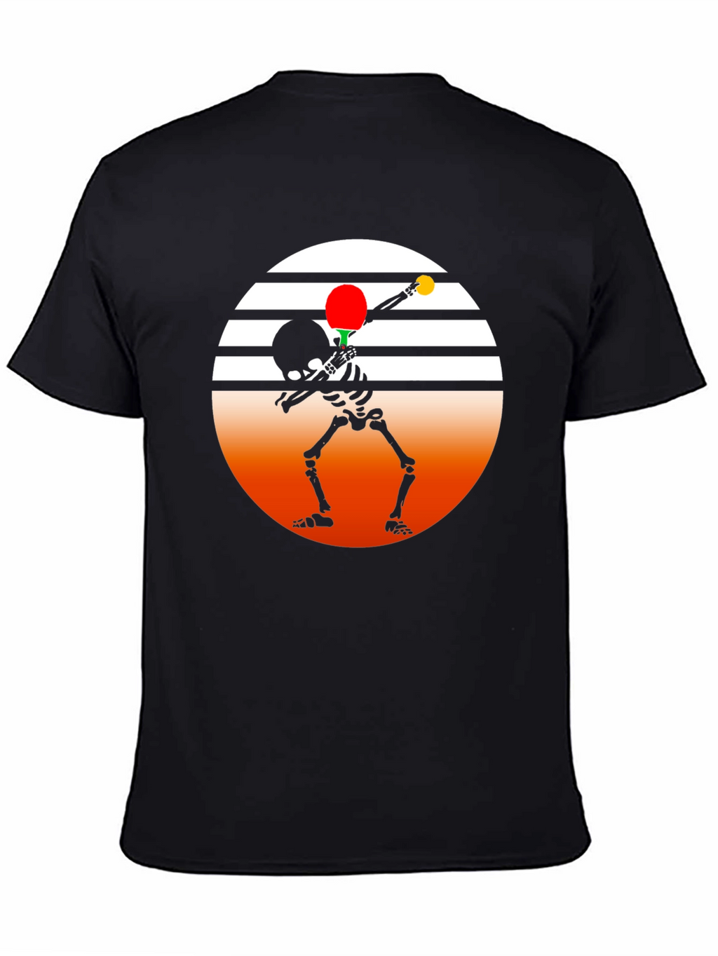 Skeleton Dab Ping Pong T-Shirt