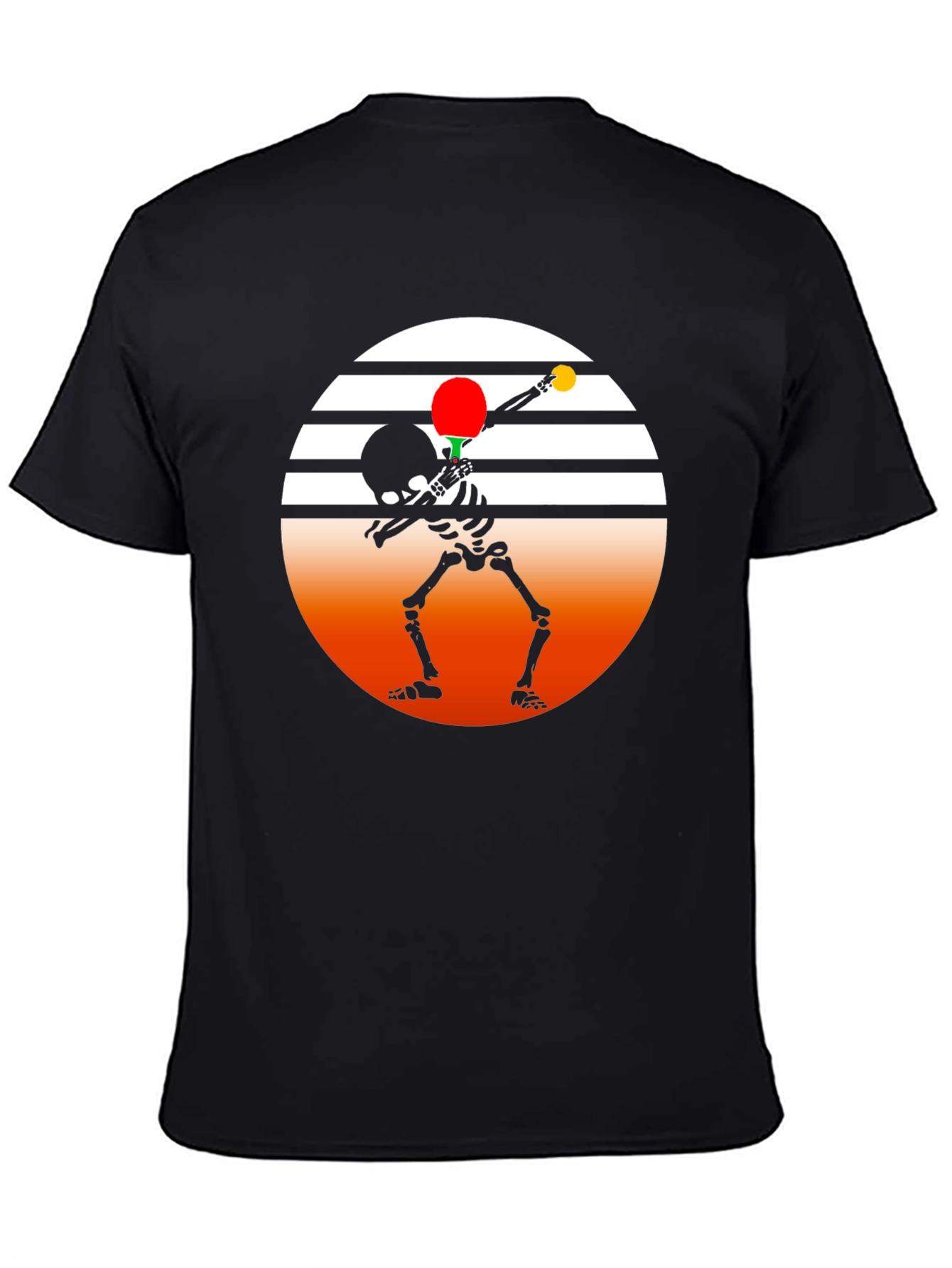 Skeleton Dab Ping Pong T-Shirt