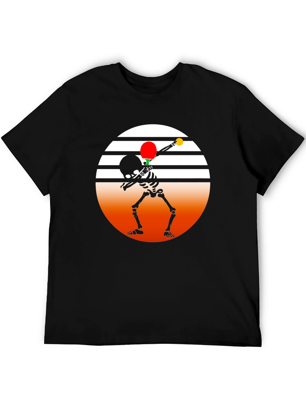 Skeleton Dab Ping Pong T-Shirt