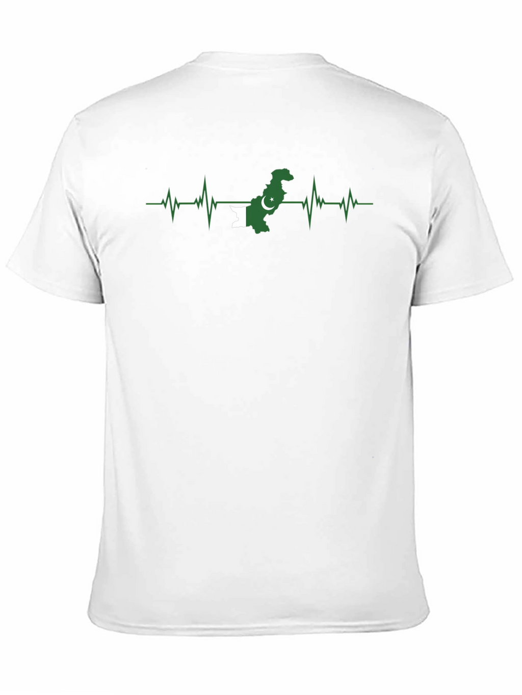 Pakistan Flag Heartbeat T-Shirt