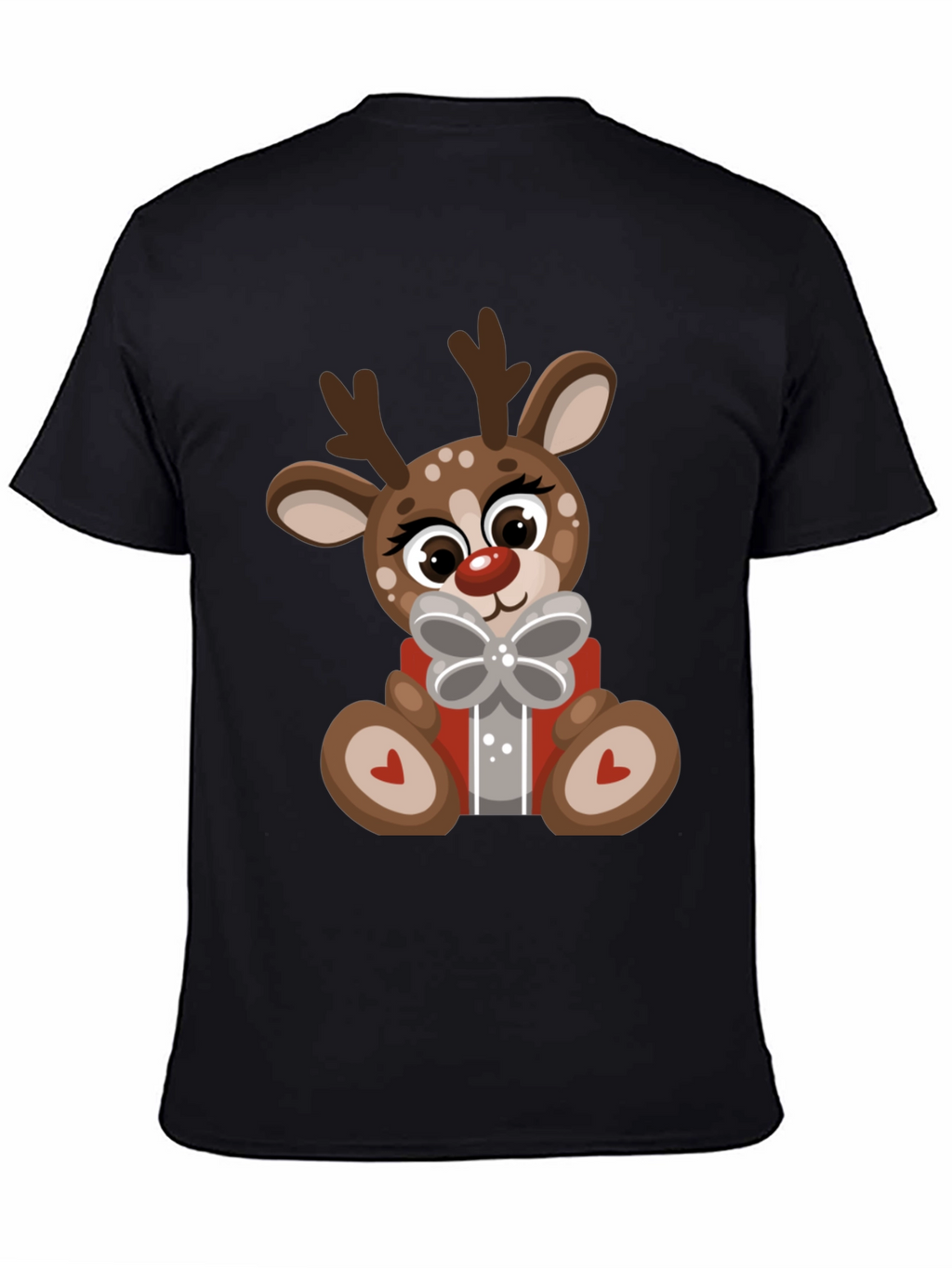 Cute Reindeer Gift Christmas Tee