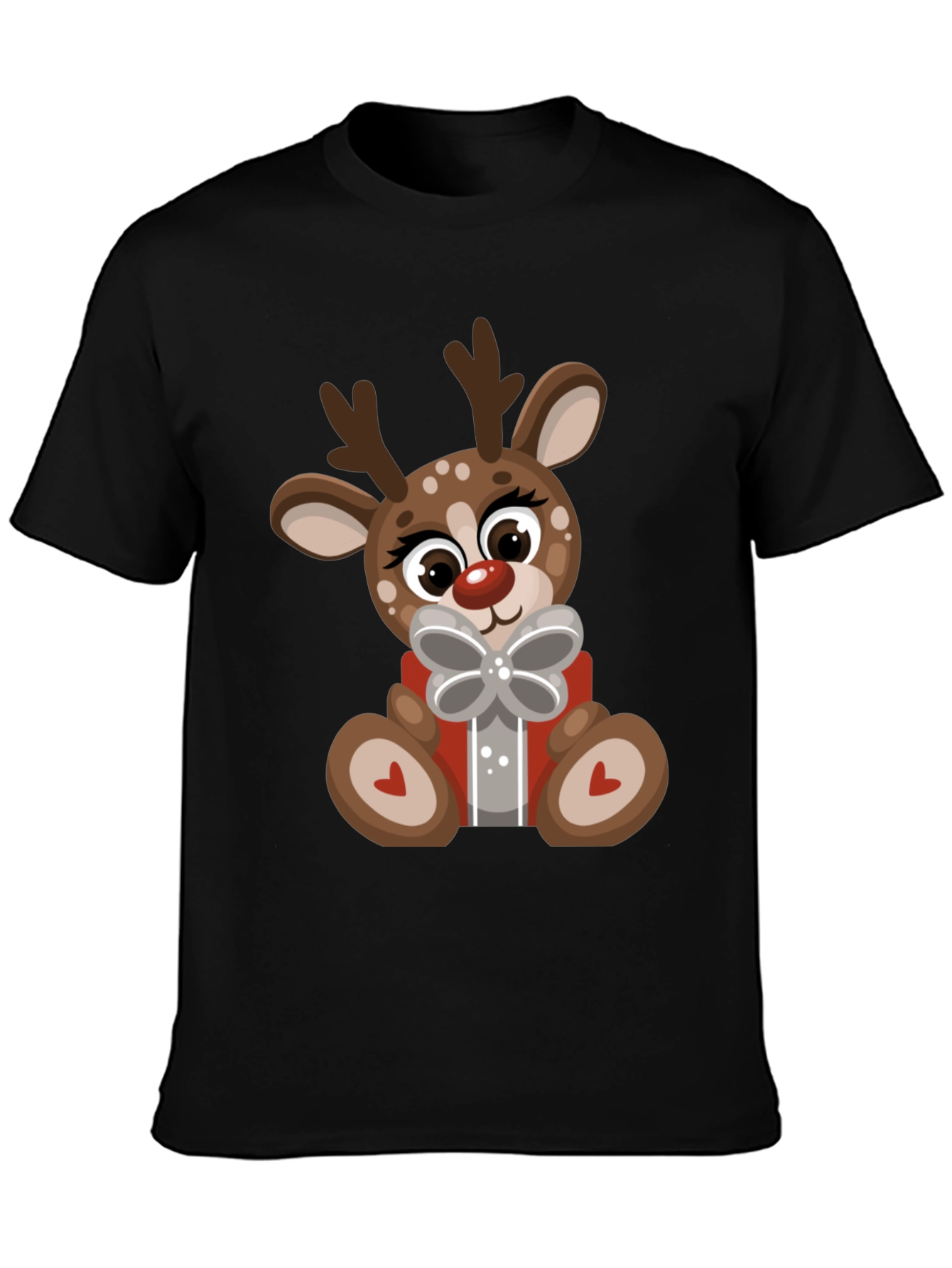 Cute Reindeer Gift Christmas Tee